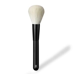 Rephr Soft Goat Fude Small Flat Round Blush Contour Face Makeup Brush #30